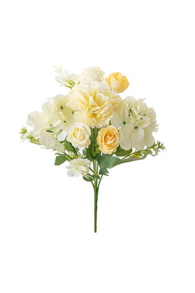 Choice5 1pc color 3 Silk Artificial Flowers Carnation Rose Wedding Wreath Bri...