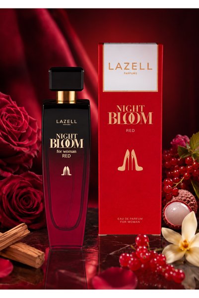 LAZELL Parfum pentru femei, Lazell , Night Bloom Red , 100 ml, cu note de cafea și floare de portocală