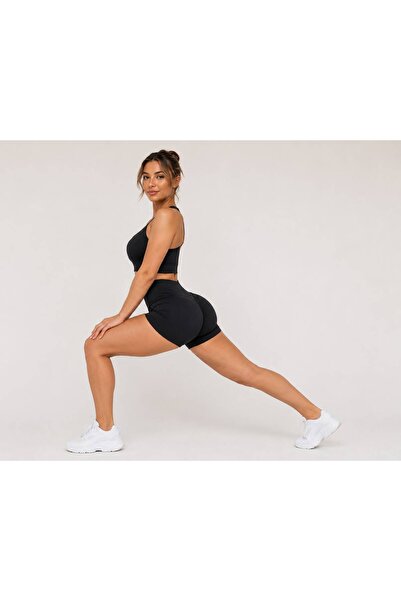 sisy Scrunch Seamless Toparlayıcı Batik Büzgülü Kısa Tayt