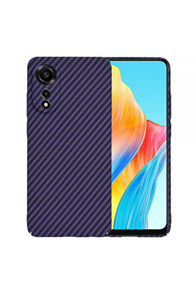 OPPO Husa pentru A78 4G, Techsuit, Carbonite FiberShell, Mov