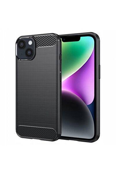 Apple Husa pentru iPhone 14, Techsuit, Carbon, Neagra