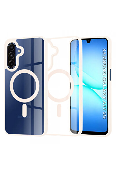 Techsuit Husa MagSafe pentru Samsung Galaxy A17 4G / A17 5G, Techsuit, Pro, Roz