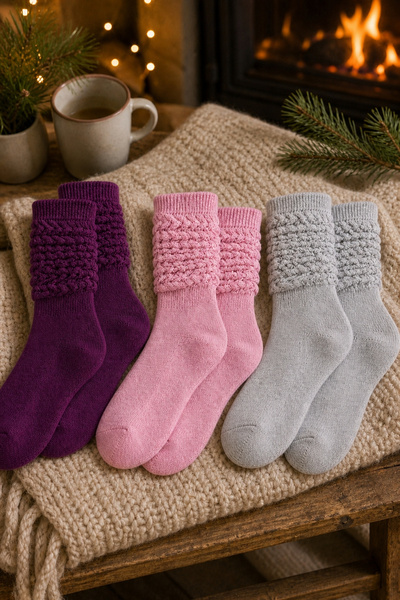 Dore Original Women's 3 Pairs Pilates Yoga Fitness Aerobics Boot Socks Cotton...