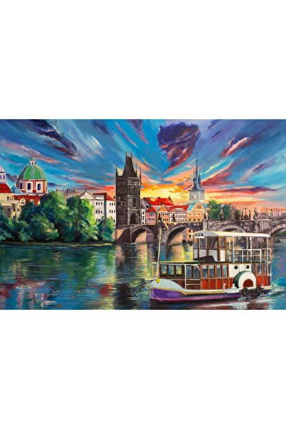 Choice13 Prague 46*28cm Jigsaw Puzzles 500 Pieces Paper Picture Landscape Oil...