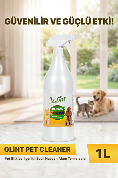 GLİNT Pet Cleaner 1 Litre Evcil Hayvan Yaşam Alanı Temizleyici