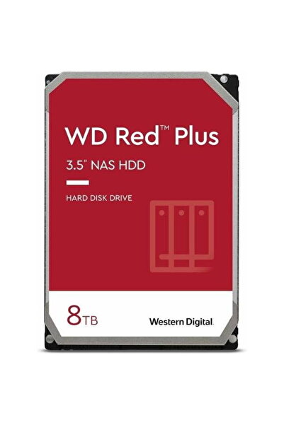 WESTERN DIGITAL Red Plus 8TB SATA-III 5640RPM 256MB