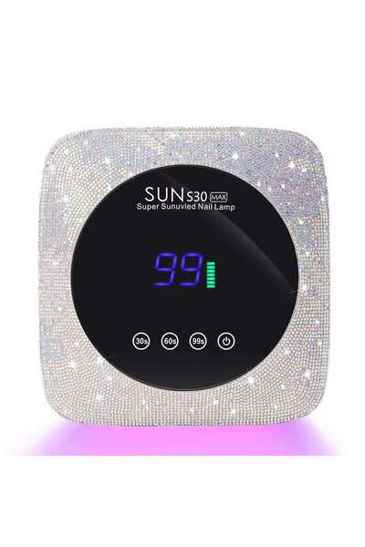 Choice6 AU Diamond 180W UV LED Nail Lamp 57LED Rechargeable Nail Dryer For Cu...