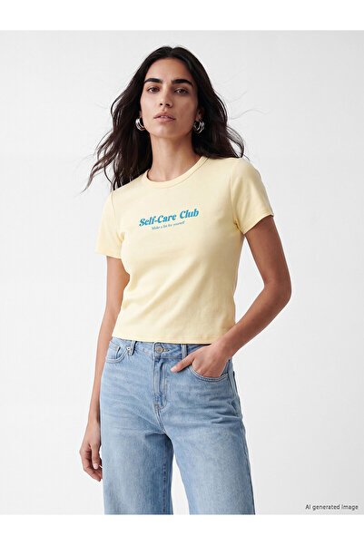 LC Waikiki Original Printed Soft Touch Women's T-Shirt