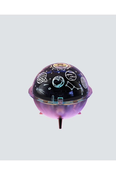 teknodayım Projection Humidifier Night Light with Cosmic Light Effect