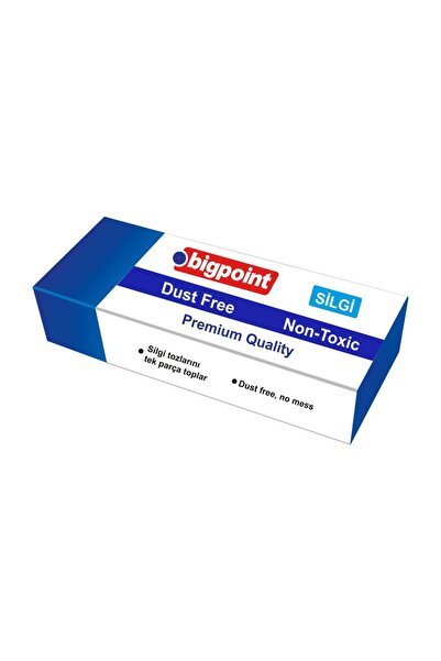 Bigpoint Gel de șters pentru examen fără praf albastru x 24 bucăți