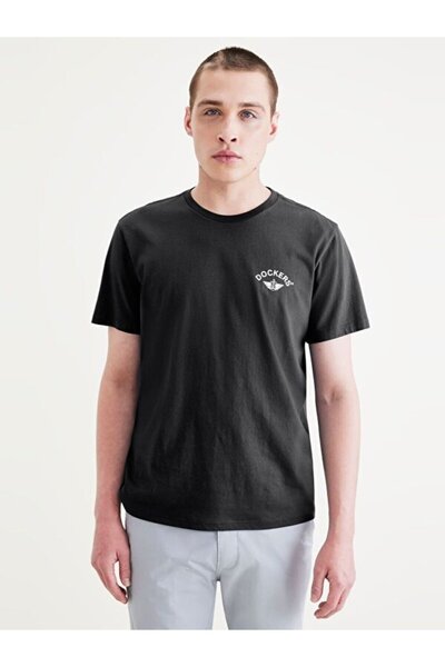 Dockers Minimalist Regular Fit Kısa Kol Erkek T-shirt - Günlük Kombinler İçin