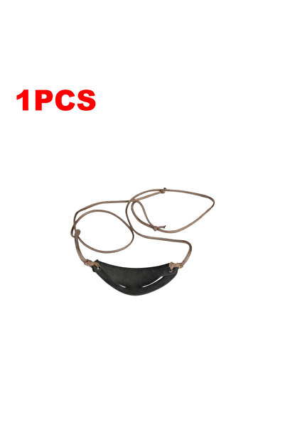 Choice1 1PCS 1-4PCS Old-Fashioned Slingshot Leather Throwing Sling Handmade S...