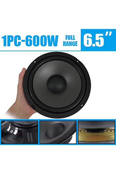 Choice 1pc 6.5 Inch 1PC 6.5 inch 600W Car Audio Accessory Coaxial Speaker Aud...