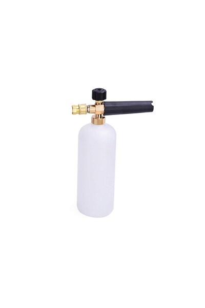 OEM 1 Litrelik Şişe Sabunluk, 1/4" Hızlı Bağlantı (Köpük Püskürtücü Tabancası...