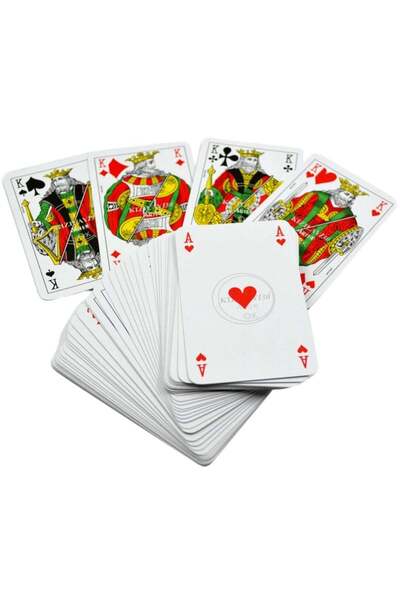 Star Oyun Aletleri Artex Playing Cards Ext Red Bear A/30 285Gr 12-Pack