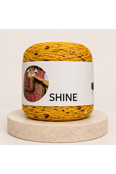 Thezuffy Nas Shine 2-Pack Advantageous Package 45% Cotton Sequined 100 Gr 230...