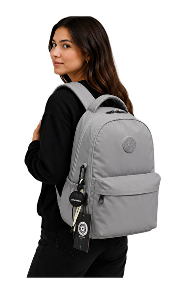 Harmela 2200 School Backpack Water Resistant Unisex Daily & School Bag Gray