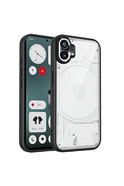 Choice Nothing Phone (1) جراب هاتف One A063 أسود من مادة TPU مع وسادة هوائية ...