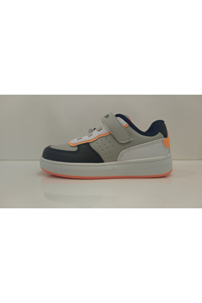pepino 964 Py23-964 Ice Navy Blue Phosphor Orange Boys' Sports Shoes Gray Orange