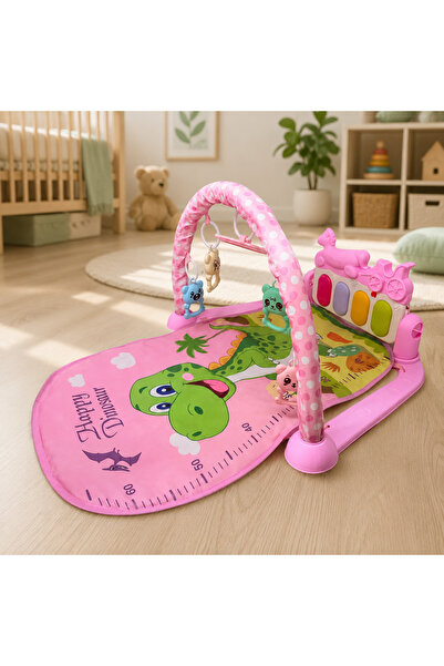 Salamandra Kids Saltea de joacă și Centru de Activități bebe cu pian, jucării...