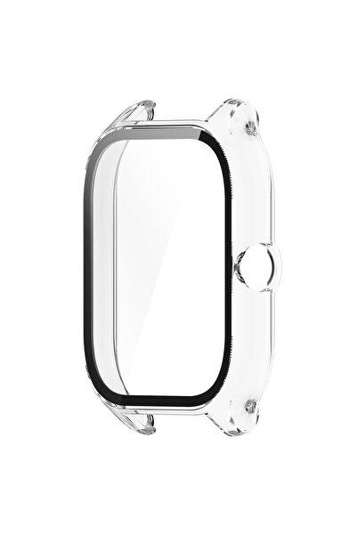 Choice8 Amazfit GTS 4 Mini Transparent Glass Case for GTS 4 Protective PC Cas...