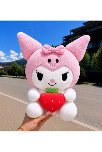 POLLYTOYS PELÜŞ OYUNCAKTA DÜNYA MARKASI New Series Strawberry Kuromi Plush To...