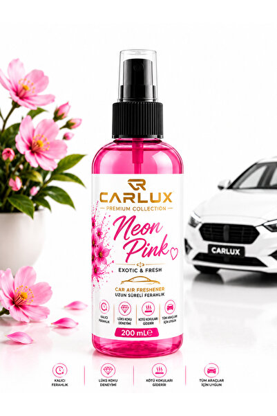 carlux Oto Parfüm Mango- neon pink - Sprey Araç Kokusu 200 ml