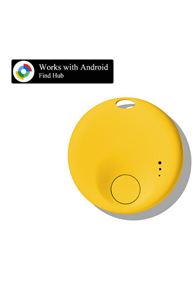 Choice5 N-Tag Yellow Air Tag Tracker for Android Devices Tag Work With Google...