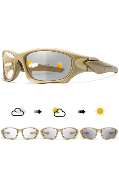 Choice XD11 Photochromic Cycling Sunglasses Men Outdoor Sports Tactical Camou...