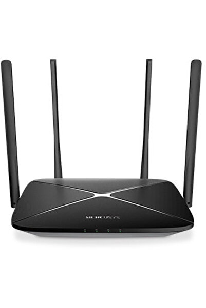 Mercusys Router wireless Gigabit AC12G Dual-Band WiFi 5, Negru