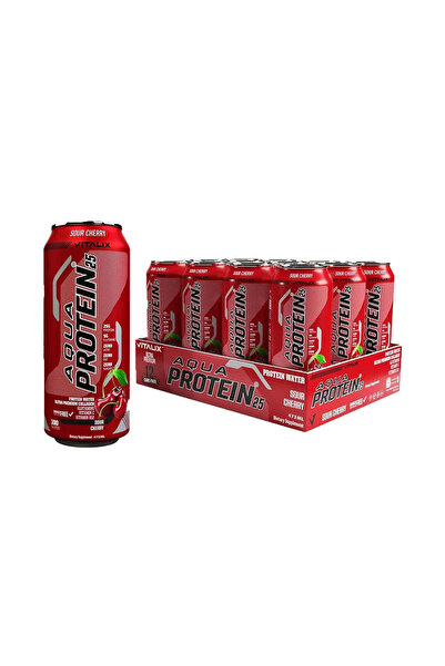 VİTALİX Aqua Protein 25 Protein Water - Sour Cherry