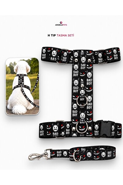 Angelapets H Type Anti-Escape Travel Leash Set
