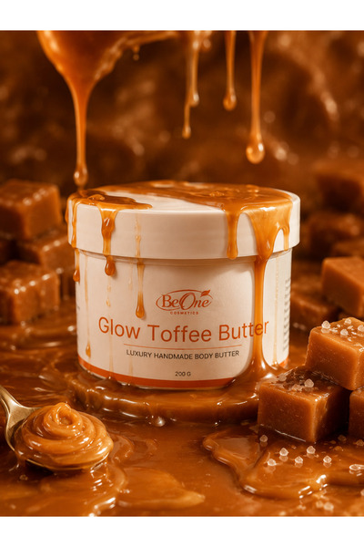 BeOne Cosmetics Glow Toffee Butter - unt de corp cu particule stralucitoare, ...