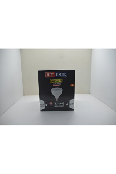 Horoz Crystal Led Ampul 50W Armut Ampul Beyaz(6400K) E27 Duylu