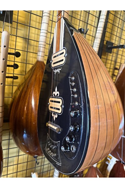 3M Atölye Elektro Saz Elektro Bağlama Sahne Sazı Uzun Sap Saz Lesli Tonlu Bağ...