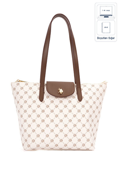 U.S. Polo Assn. Beige Women's Shoulder Bag Us26557