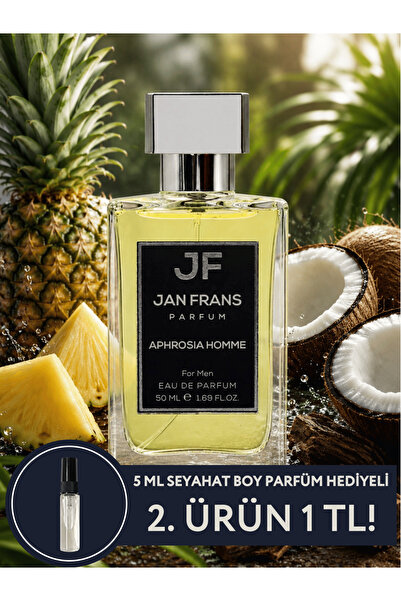 JF JAN FRANS Afrodızyak Etkili Aphrosia Homme - Coconut Ananas Vanilya Kokulu...