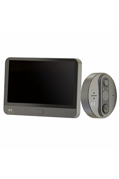 Spionescu Sonerie video, WiFi, ecran LCD de 4,3", 1080P, baterie de 5000mAh, ...