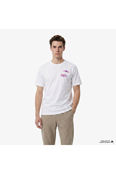New Balance Pop Stand Men's White T-Shirt