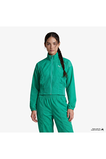 Puma Dare To Oversized Kadın Yeşil Ceket