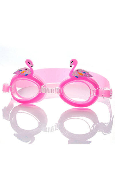 Choice Pink Swan Float 1PC Adorable Animal Swim Goggles - Fog Proof & Leak Pr...