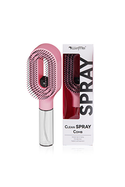 Choice8 Pink Hairless Style WANMEI 2-in-1 Multi-functional Spray Bottle Comb,...