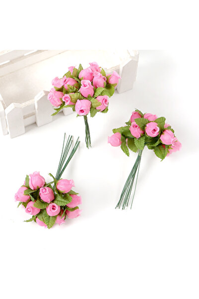 Choice 12pcs 05 12Pcs Artificial Rose Flowers Bouquet Silk Fake Flower For Ho...