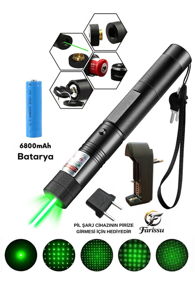 Genel Markalar Yeşil Lazer Pointer Yeşil Lazer V