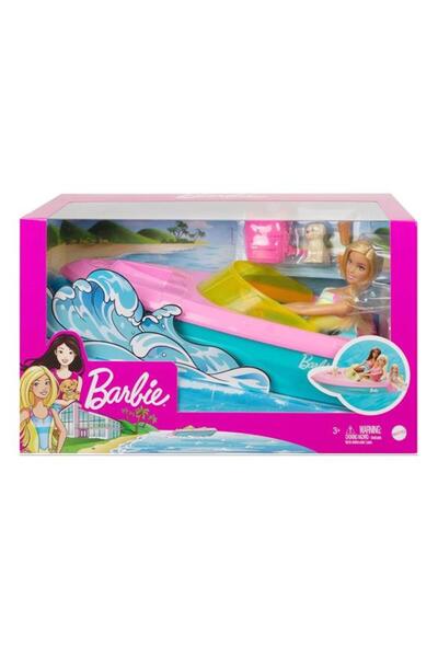 Barbie And Boat Play Set Grg30