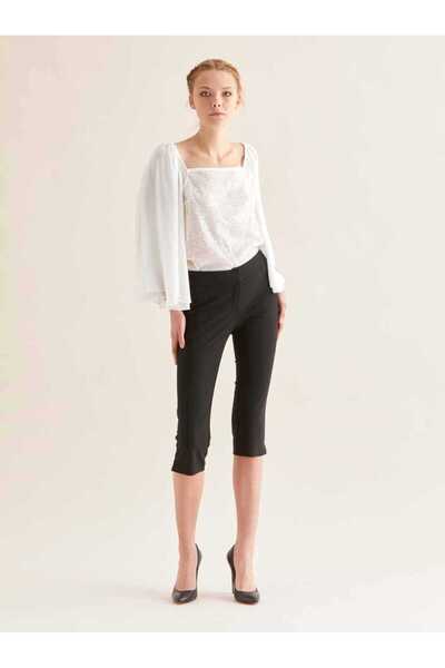 Roman Kol Detaylı Bluz Standart Renk Y9913013_089