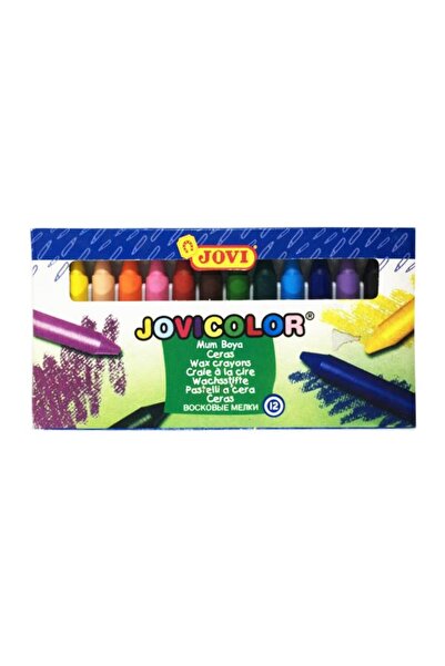 Jovi 980/12 Jumbo Round Crayon - Pack of 12