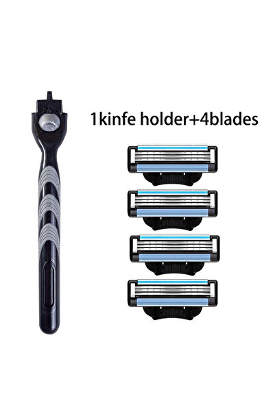 Choice1 1 holder 4 blades Shaver Brand New Design Men Razor Shaving Three Lay...