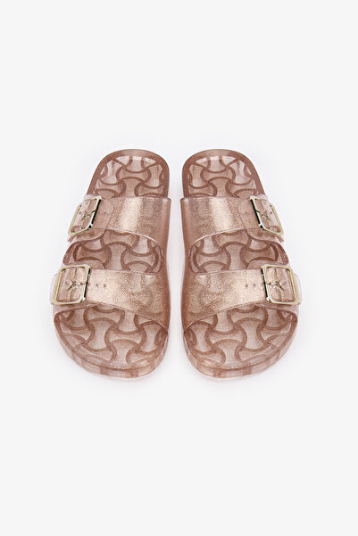 Penti Transparent Glitter Jelly Slippers