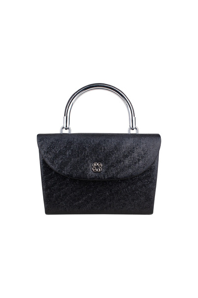 dukidasoturkiye Duki Daso Metal Handle Black Women's Hand and Shoulder Bag | ...